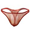 VYLYNL Women's Lingerie Set for Larger Busts, Padded Mesh Tank Top and G-String, Orange, One Size view 2