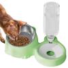 Cat Food and Water Bowl Set, Stainless Steel view 1