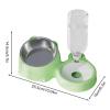 Cat Food and Water Bowl Set, Stainless Steel view 2
