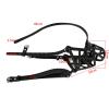 Dog Muzzle Silicone Ball Gag with Adjustable Leather Collar, BDSM Fetish Harness, Size S view 2