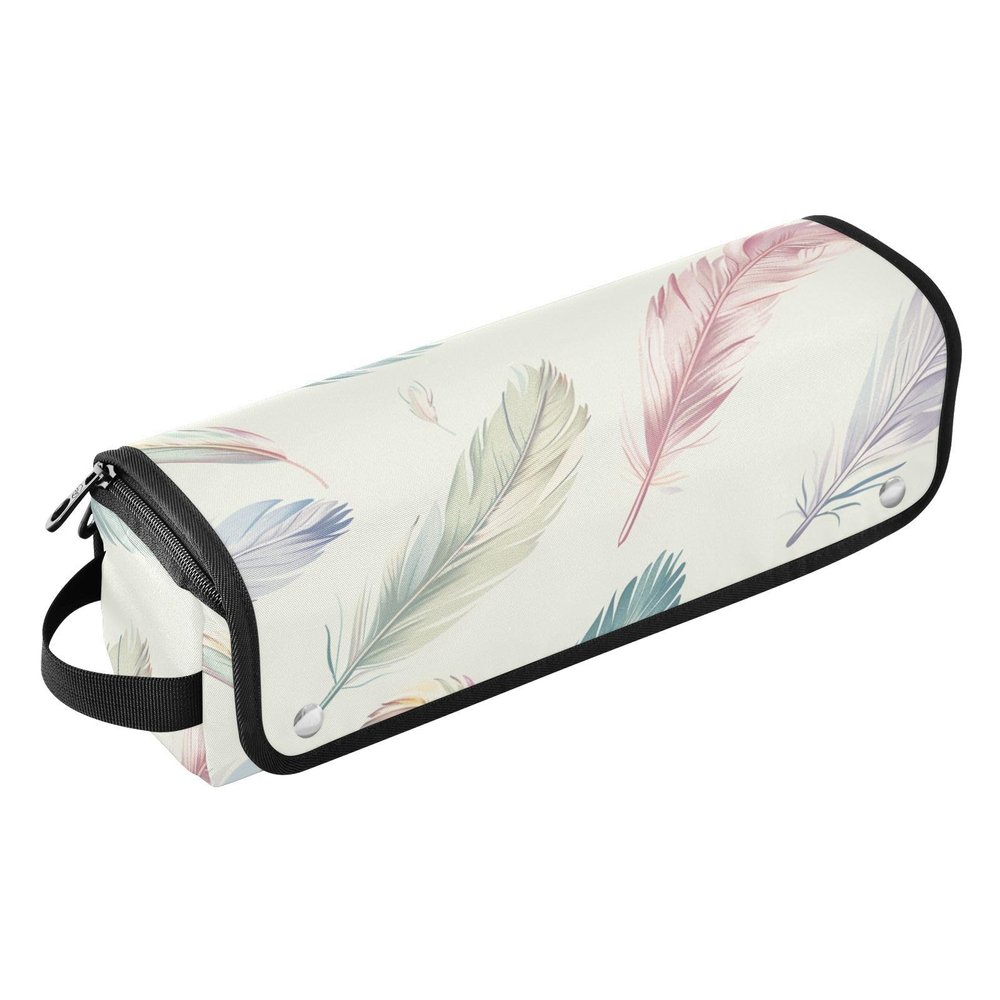 Hair Tool Travel Bag for Women with Removable Heat-Resistant Mat