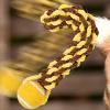Dog Toy with Rope and Ball view 3
