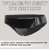Ausing Wetlook Women's Hotpants Open-Crotch Bikini Briefs view 3