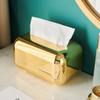 MOONDAME Creative Tissue Holder for Cotton Soft Tissues, Baby Tissues, and Napkins, Full-Mirror Cover, Easy to Clean view 2