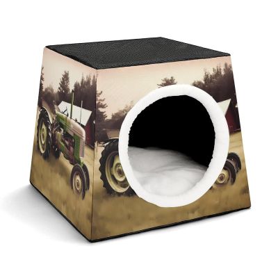 Space Capsule Pet House, Oxford Fabric, 35.1 x 35.1 x 30 cm