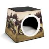 Space Capsule Pet House, Oxford Fabric, 35.1 x 35.1 x 30 cm view 1