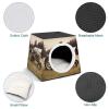 Space Capsule Pet House, Oxford Fabric, 35.1 x 35.1 x 30 cm view 4