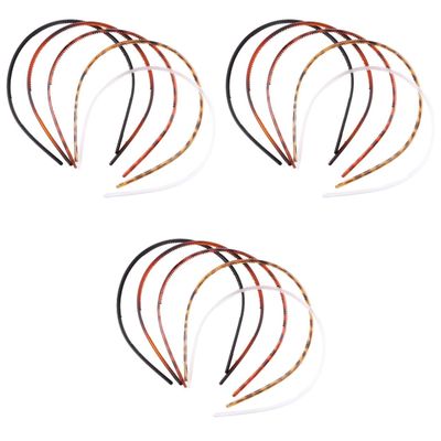 IWOWHERO 3-Piece Set of Stylish Headbands for Women and Girls, Durable and Suitable for Parties and Everyday Use, 12 Pieces x 3