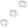 IWOWHERO 3-Piece Set of Stylish Headbands for Women and Girls, Durable and Suitable for Parties and Everyday Use, 12 Pieces x 3 view 4
