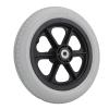 12-Inch PU Solid Wheel for Wheelchairs, Non-Slip Replacement Wheel with Sturdy Hub view 1
