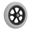 12-Inch PU Solid Wheel for Wheelchairs, Non-Slip Replacement Wheel with Sturdy Hub view 2