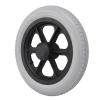 12-Inch PU Solid Wheel for Wheelchairs, Non-Slip Replacement Wheel with Sturdy Hub view 3