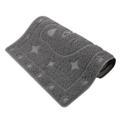 BESPORTBLE Cat Litter Mat with Cat Head Design, Non-Slip and Waterproof