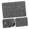 BESPORTBLE Cat Litter Mat with Cat Head Design, Non-Slip and Waterproof view 3