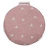 HOBEA-Germany Cherry Pit Heating Pad, Hearts, Dusty Rose view 1