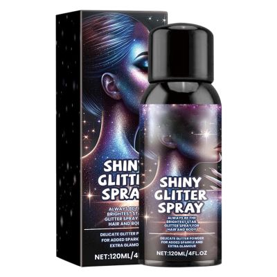 Glitter Spray, Hair Glitter Spray and Face Glitter Enhancer