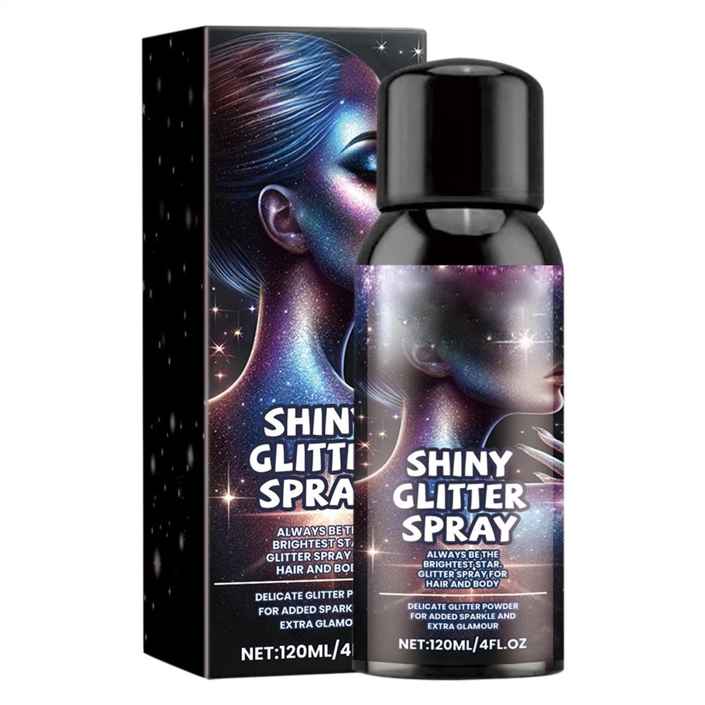 Glitter Spray, Hair Glitter Spray and Face Glitter Enhancer
