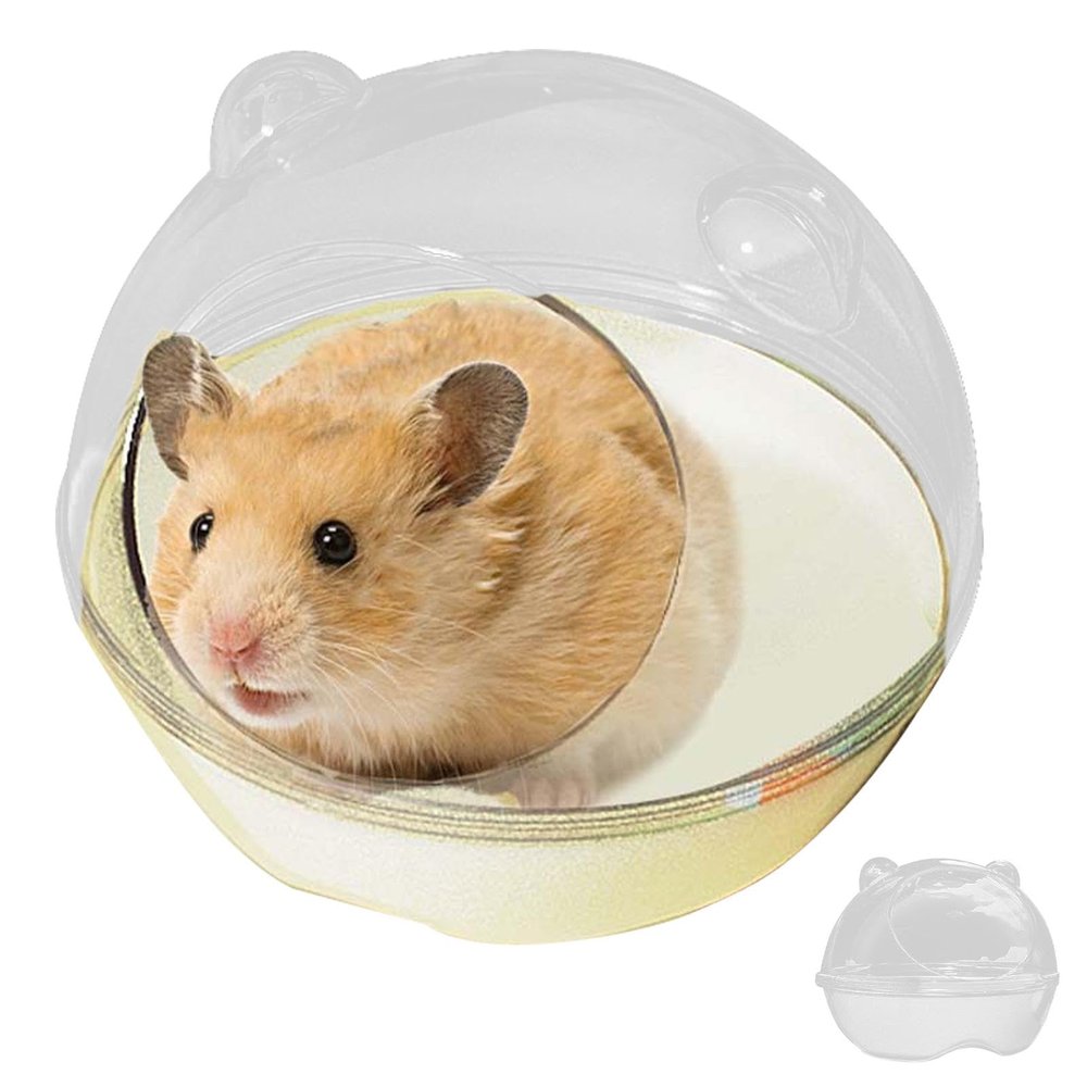 POHOVE Hamster Sand Bath and Bathing Tub for Small Pets