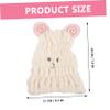 IWOWHERO 5-Piece Absorbent Hair Turbans with Animal Embroidery, Quick-Drying Towels for Women and Girls view 3