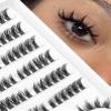 Jiocolor Manga Lash Clusters, DIY Lash Extensions, Fairy Lash Clusters, C-Curl, Spiky Anime Lashes, 8/16 mm view 1
