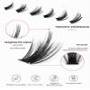 Jiocolor Manga Lash Clusters, DIY Lash Extensions, Fairy Lash Clusters, C-Curl, Spiky Anime Lashes, 8/16 mm view 2