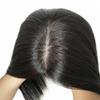 Human Hair Topper, 15 × 16 cm, Natural Black, 8–22 in view 3