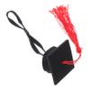 BESPORTBLE Hamster Graduation Cap with Colorful Tassel view 1