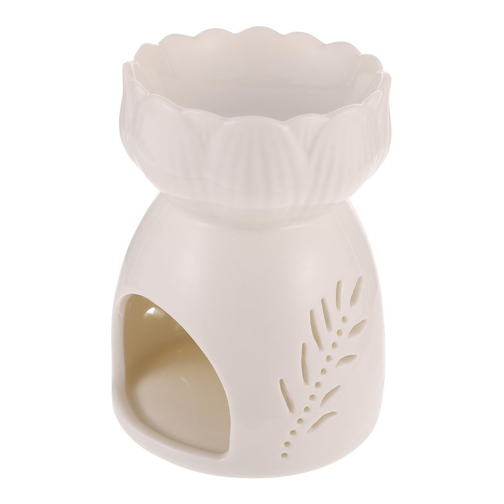 HOLIDYOYO Ceramic Tealight Burner with Tealight Holder for Essential Oils