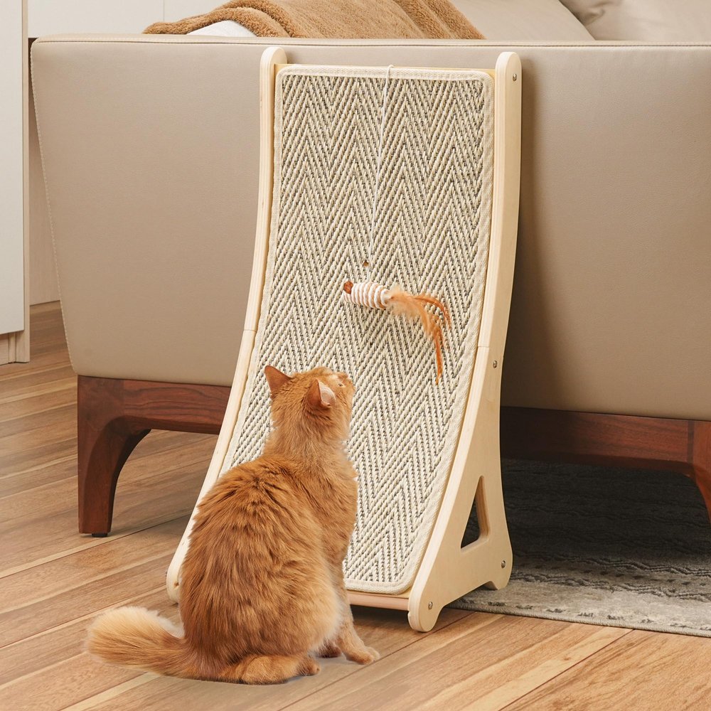 PETKARAY Curved Cat Scratching Post