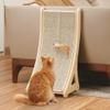PETKARAY Curved Cat Scratching Post view 1
