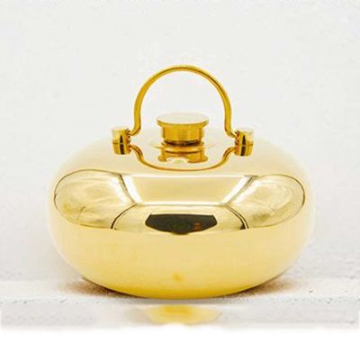 Hot Water Bottle with Soft Cover, Copper Bottle for Neck and Shoulder Pain, Hand and Foot Warmer