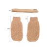 HAPINARY 4-Piece Ramie Jute Exfoliating Gloves for Body and Shower view 2