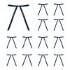 QUARKZMAN 50-Piece 5 x 7-Inch Bow Decorations, Dark Blue view 1