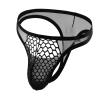 Beokeuioe Men's Mesh String Thong, Low-Rise G-String, T-Back, Breathable and Comfortable view 1