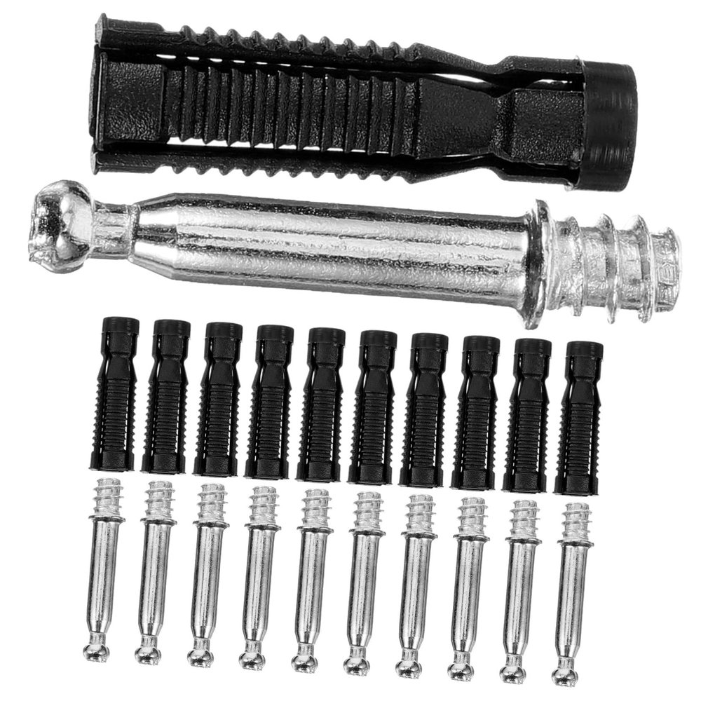 SOLUSTRE Furniture Connectors, Cam Lock Kit, 50-Piece