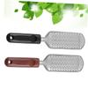 Foot Files for Callus Removal with Handle, 2-Piece Stainless Steel Set view 3