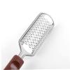 Foot Files for Callus Removal with Handle, 2-Piece Stainless Steel Set view 4