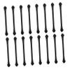 FOMIYES 30-Piece Double-Sided Eyeshadow Sticks with Sponge Tips, Black view 1