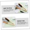 Manual Hair Straightening Comb for Women, Double-Sided ABS view 4