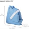 Heel Cushions for Pain Relief and Protection, Blue view 4
