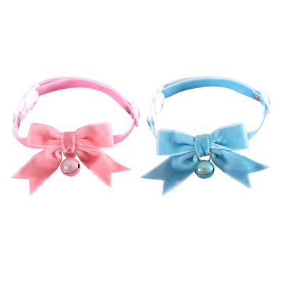 NVOQILIN Christmas Collar for Dogs with Bow Tie