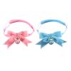 NVOQILIN Christmas Collar for Dogs with Bow Tie view 1