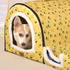 XAGMODSHN Indoor Cat Bed for Small Dogs, Warm Pet Tent with Thick Cushion view 3