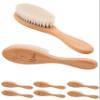 wunderwunsch Personalized Baby Hair Brush with Deer Motif view 1