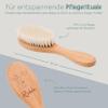 wunderwunsch Personalized Baby Hair Brush with Deer Motif view 2
