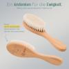wunderwunsch Personalized Baby Hair Brush with Deer Motif view 4