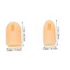 10 Silicone Finger Covers for Practice Hands and Nail Art view 2