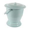 Girls’ Plastic Bedpan with Lid for Home and Bedside Care view 1