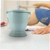 Girls’ Plastic Bedpan with Lid for Home and Bedside Care view 4