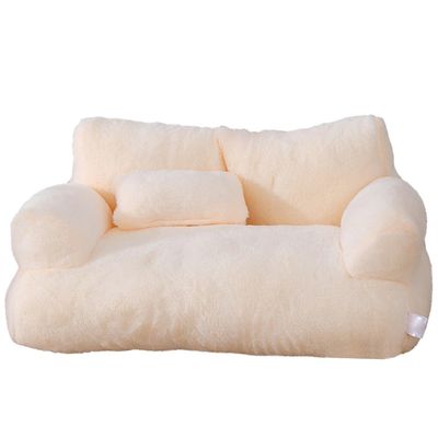 XAGMODSHN Creative Pet Couch Bed, Removable Nest for Dogs and Cats, Soft Plush, Multiple Colors